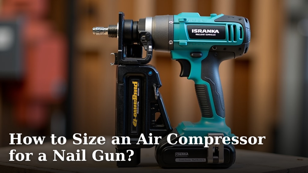 How to Size an Air Compressor for a Nail Gun?