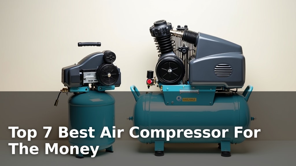 Top 7 Best Air Compressor For The Money