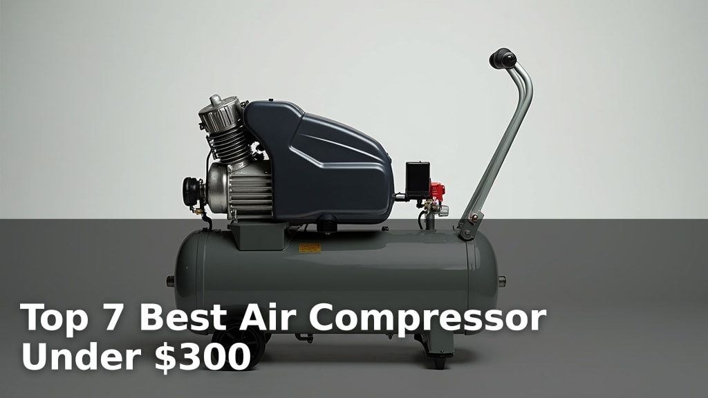 Top 7 Best Air Compressor Under $300