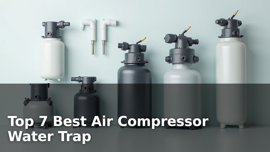 Top 7 Best Air Compressor Water Trap