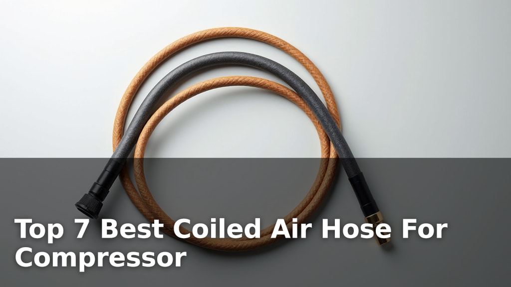 Top 7 Best Coiled Air Hose For Compressor