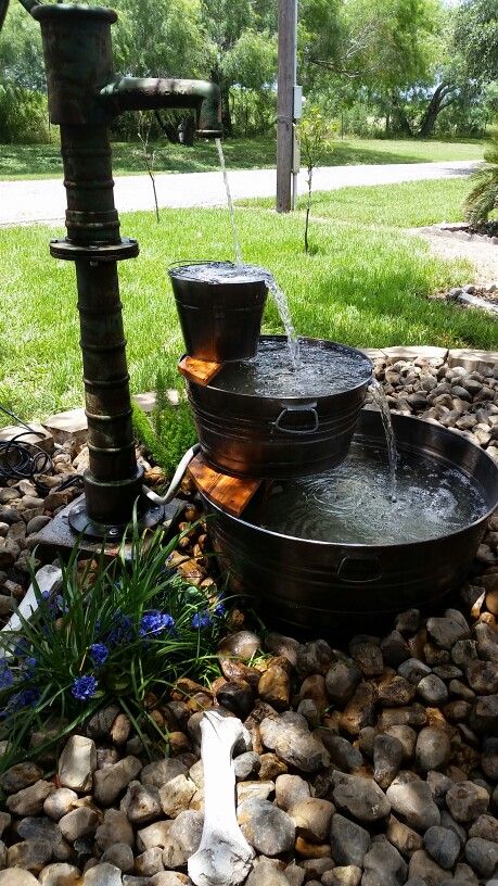 Ideas To Make Your Own Outdoor Water Fountains