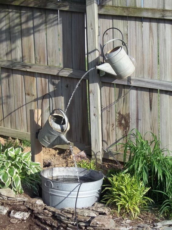 Ideas To Make Your Own Outdoor Water Fountains