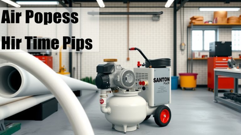 Can I Use PVC Pipe For Air Compressor Lines?