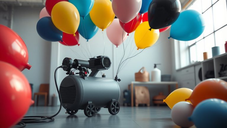 Can You Use Air Compressor For Balloons?