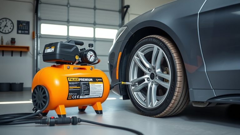 How To Air Up Tires With Compressor?