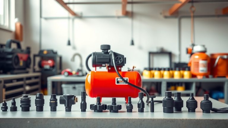 How To Change Air Compressor Attachments?