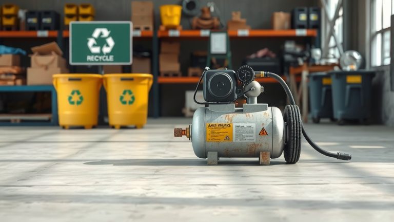 How To Dispose Of Old Air Compressor?
