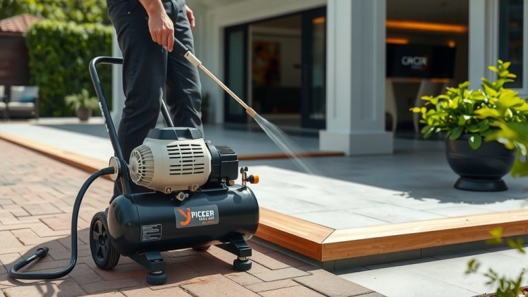 How To Use Air Compressor As Pressure Washer?