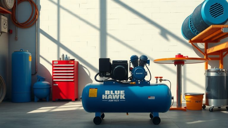 How To Use Blue Hawk Air Compressor?
