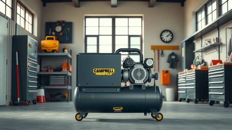 How To Use Campbell Hausfeld Air Compressor 110 PSI?