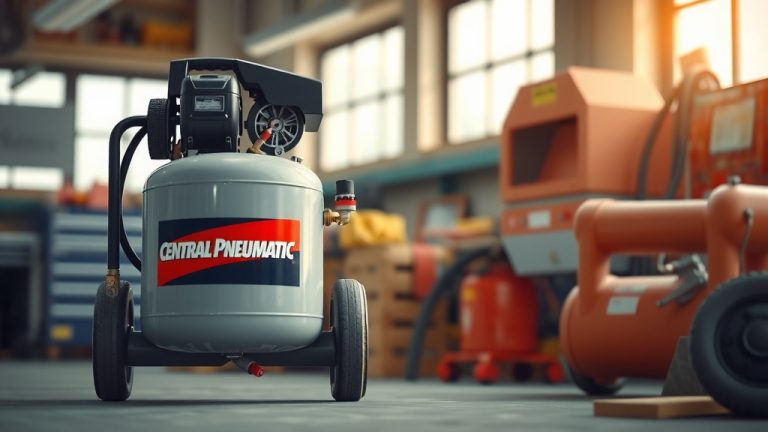 How To Use Central Pneumatic Air Compressor 3 Gallon?