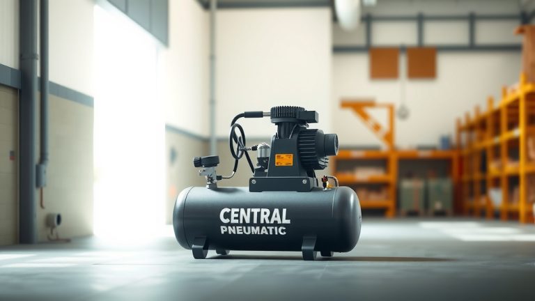 How To Use Central Pneumatic Air Compressor?