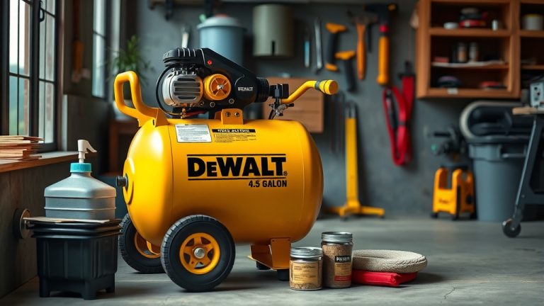 How To Use DeWalt Air Compressor 4.5 Gallon?