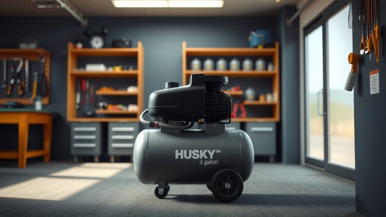 How To Use Husky 3 Gallon Air Compressor?