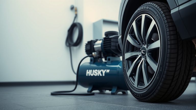 How To Use Husky Air Compressor For Tires?