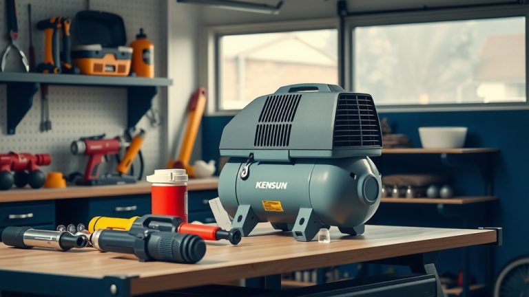 How To Use Kensun Air Compressor?