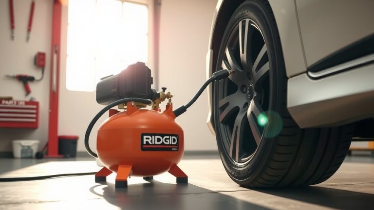 How To Use RIDGID Air Compressor To Fill Tires?