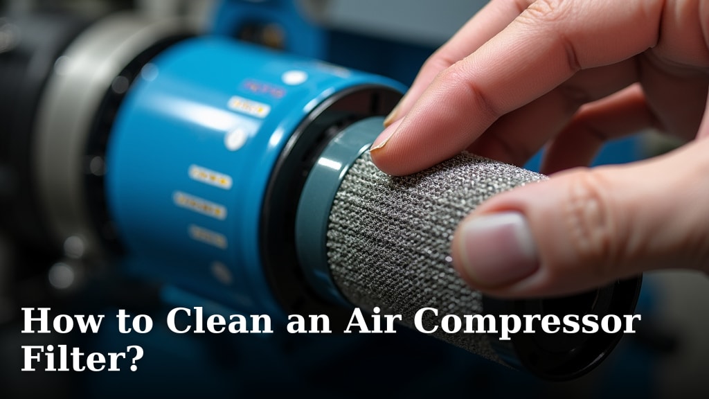 How to Clean an Air Compressor Filter?