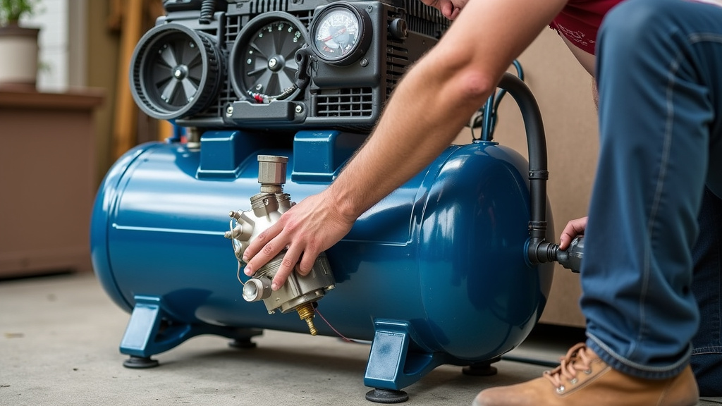 Preparing to Drain Your Air Compressor Tank