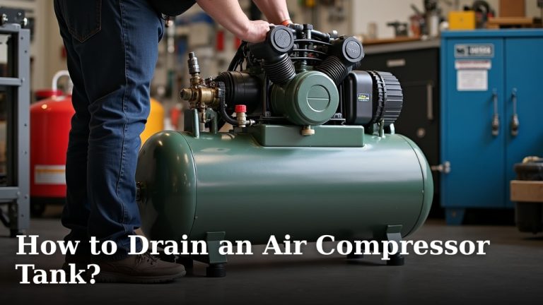 How to Drain an Air Compressor Tank?