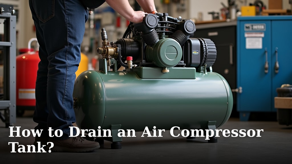 How to Drain an Air Compressor Tank?