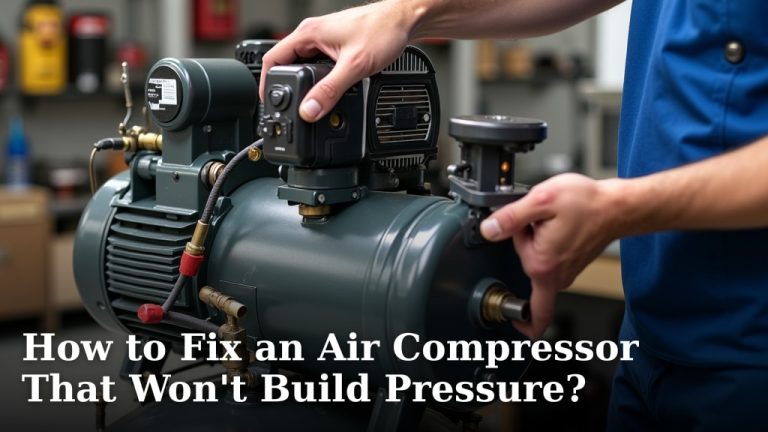 How to Fix an Air Compressor That Won't Build Pressure?