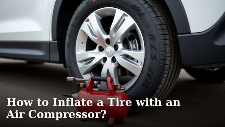 How to Inflate a Tire with an Air Compressor?