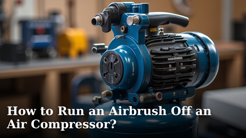 How to Run an Airbrush Off an Air Compressor?