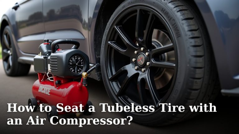 How to Seat a Tubeless Tire with an Air Compressor?