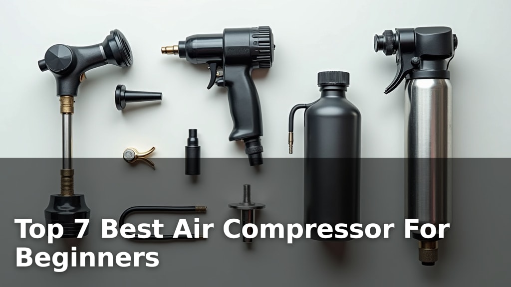 Top 7 Best Air Compressor For Beginners