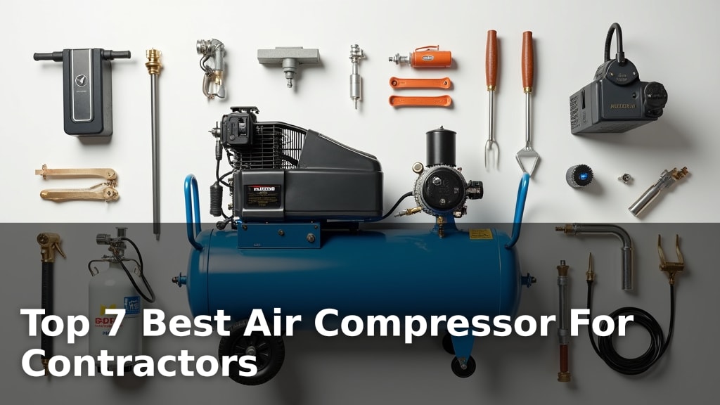 Top 7 Best Air Compressor For Contractors