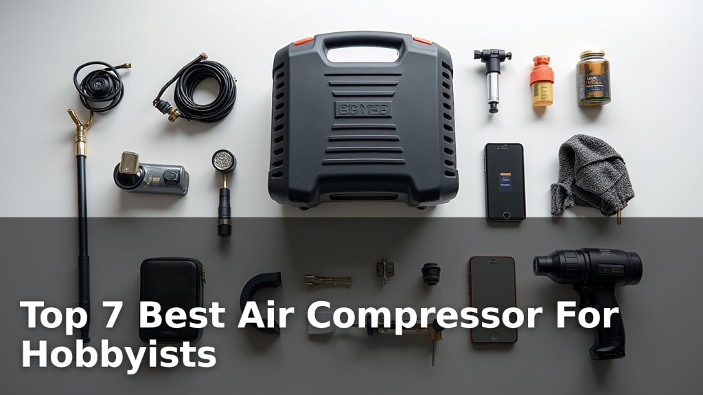 Top 7 Best Air Compressor For Hobbyists