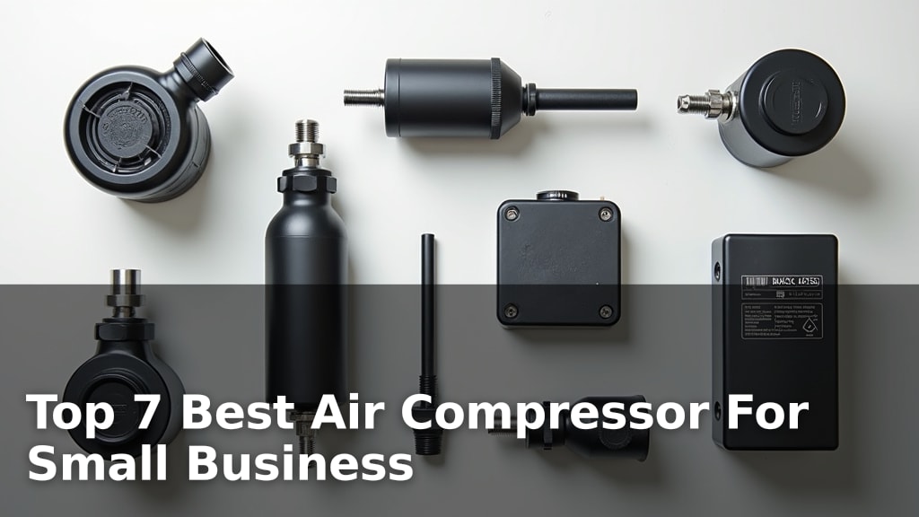 Top 7 Best Air Compressor For Small Business
