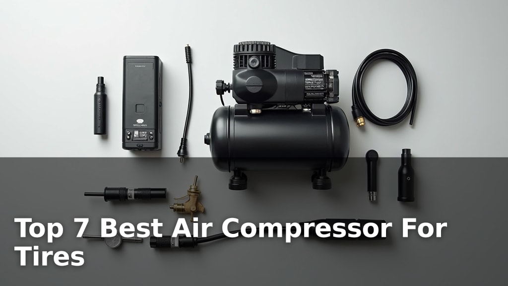 Top 7 Best Air Compressor For Tires