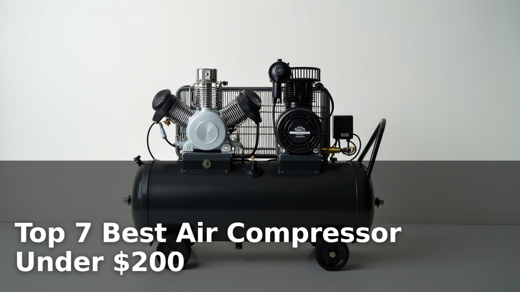 Top 7 Best Air Compressor Under $200