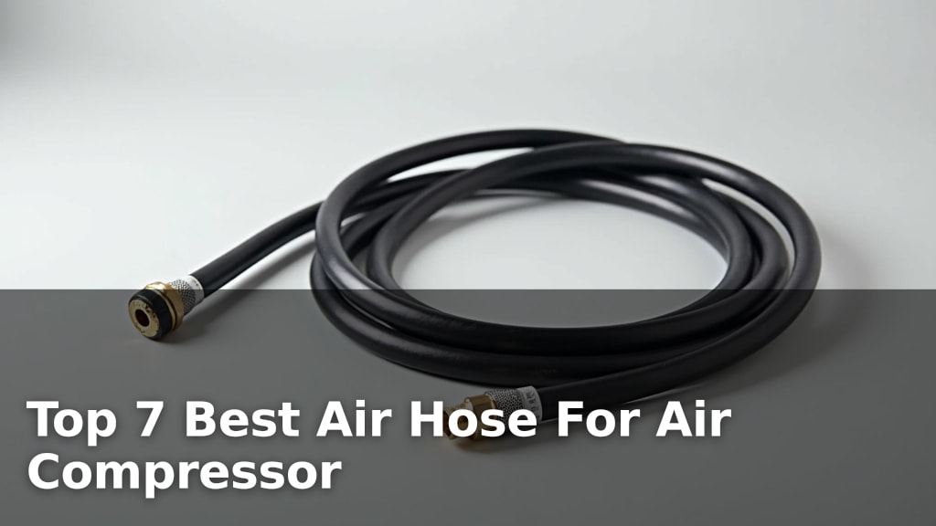 Top 7 Best Air Hose For Air Compressor
