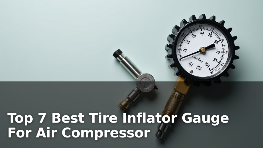 Top 7 Best Tire Inflator Gauge For Air Compressor