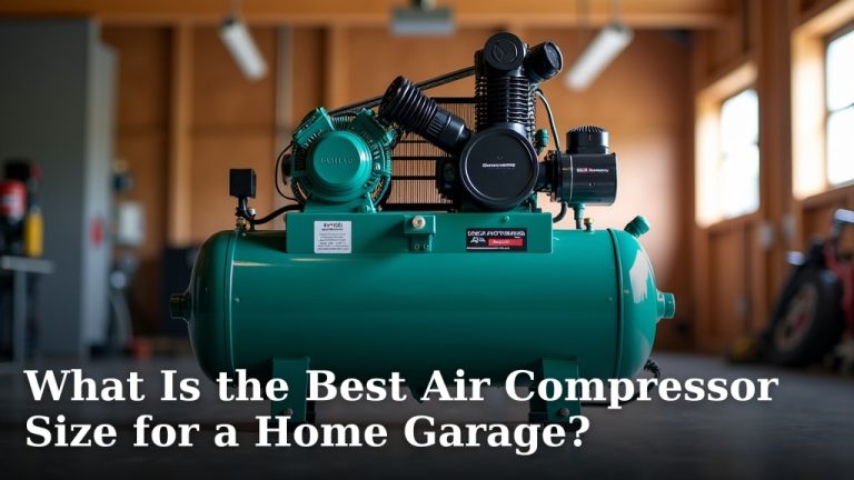 What Is the Best Air Compressor Size for a Home Garage?