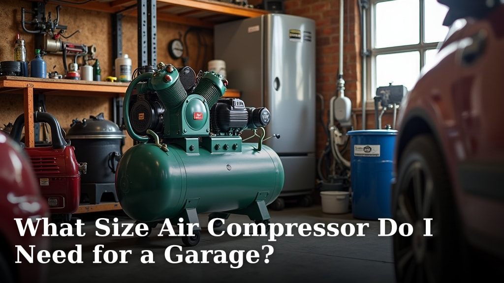 What Size Air Compressor Do I Need for a Garage?