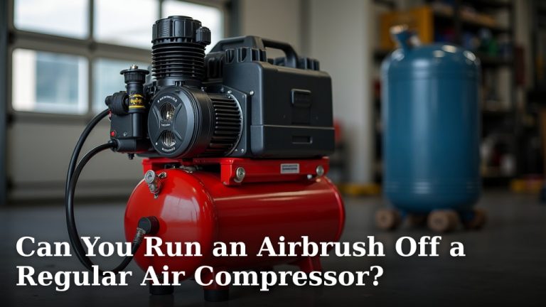 Can You Run an Airbrush Off a Regular Air Compressor?