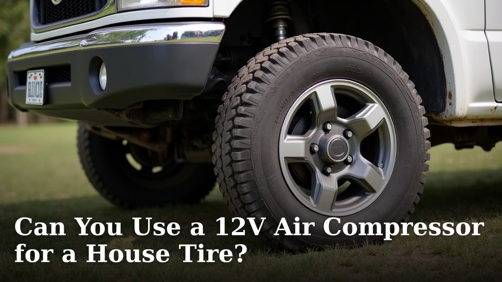 Can You Use a 12V Air Compressor for a House Tire?