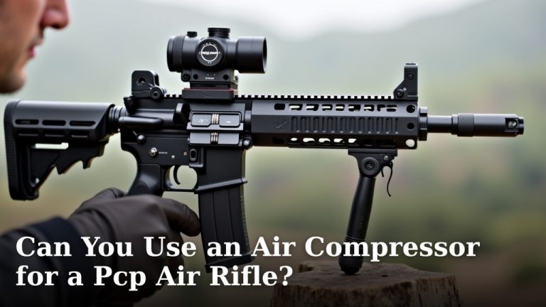Can You Use an Air Compressor for a Pcp Air Rifle?