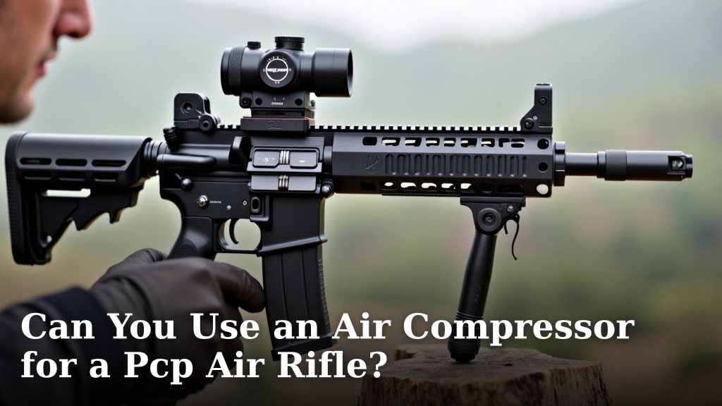 Can You Use an Air Compressor for a Pcp Air Rifle?