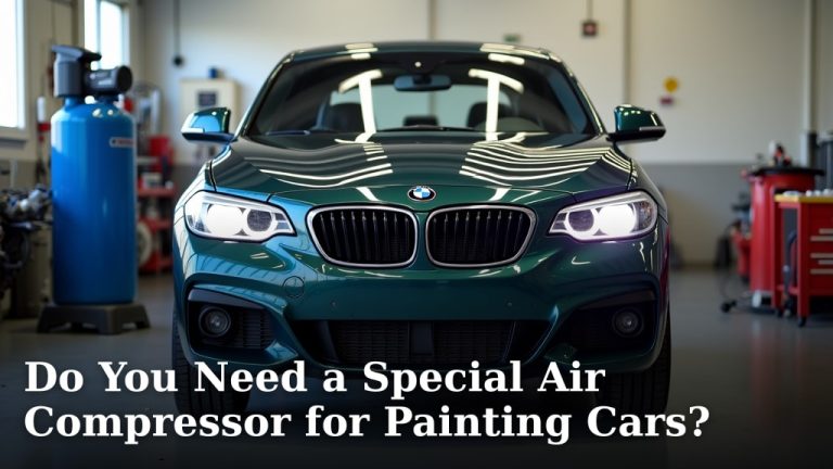 Do You Need a Special Air Compressor for Painting Cars?
