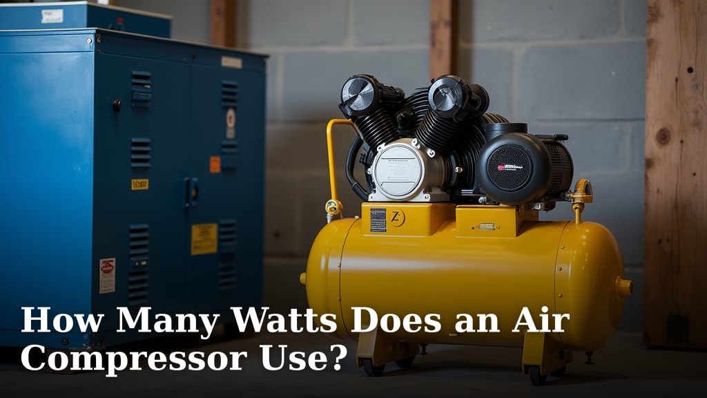 How Many Watts Does an Air Compressor Use?