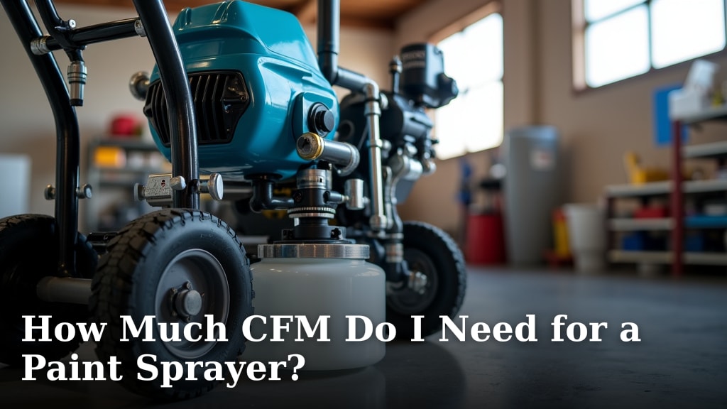 How Much CFM Do I Need for a Paint Sprayer?
