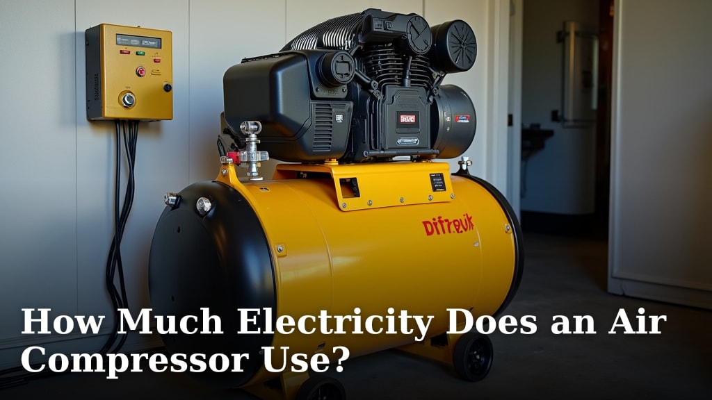 How Much Electricity Does an Air Compressor Use?