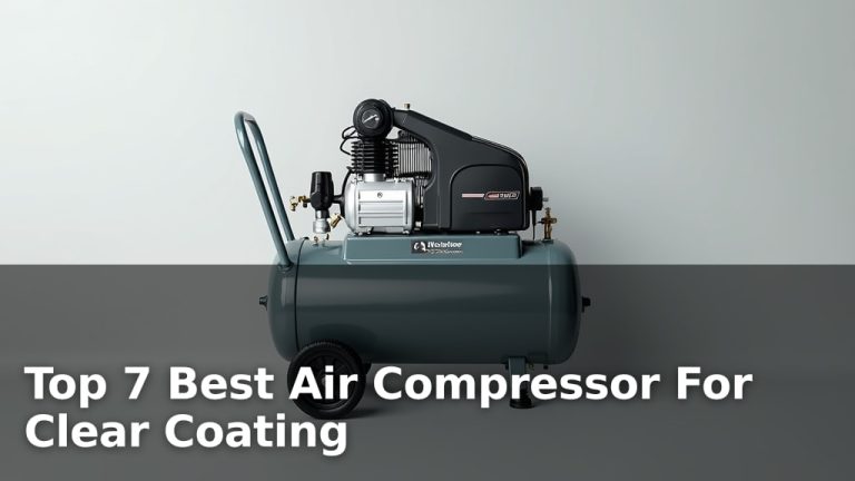 Top 7 Best Air Compressor For Clear Coating