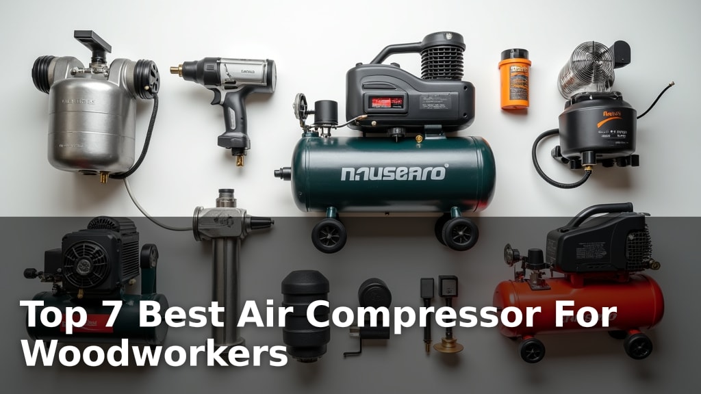 Top 7 Best Air Compressor For Woodworkers